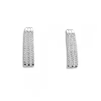 Par de brinco de prata 925 - Longo - BB1020