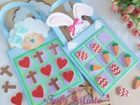 G1.856  Gabarito de Moldes  em MDF Jogo da Velha 2 em 1 - Foto 4