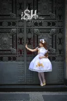 Shinjitsu to Gensou to - Dress JSK white 