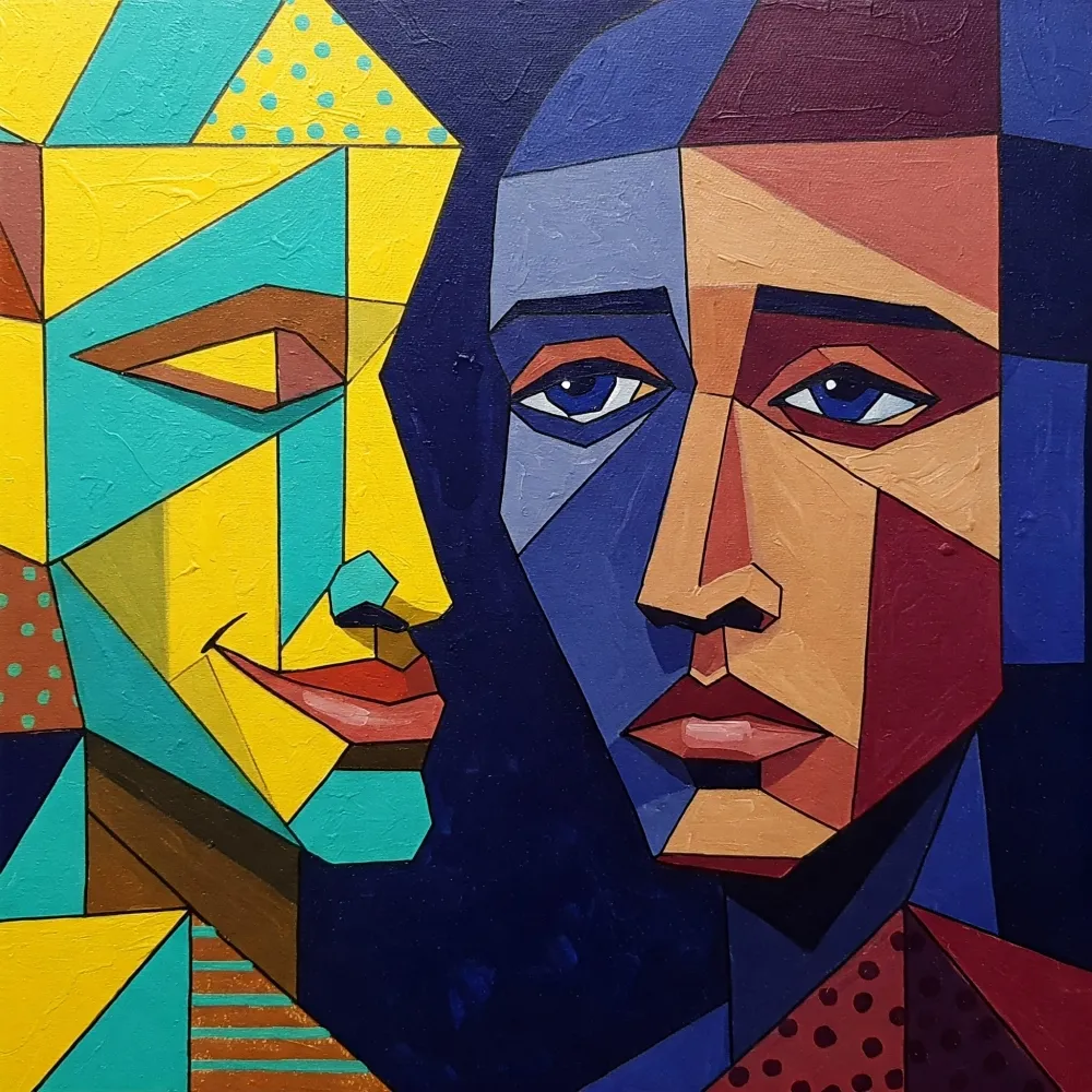 Pintura a Oléo sobre tela .Reflexos da Alma.Autor Ton Silva .Tamanho 150x100 cm Imagem