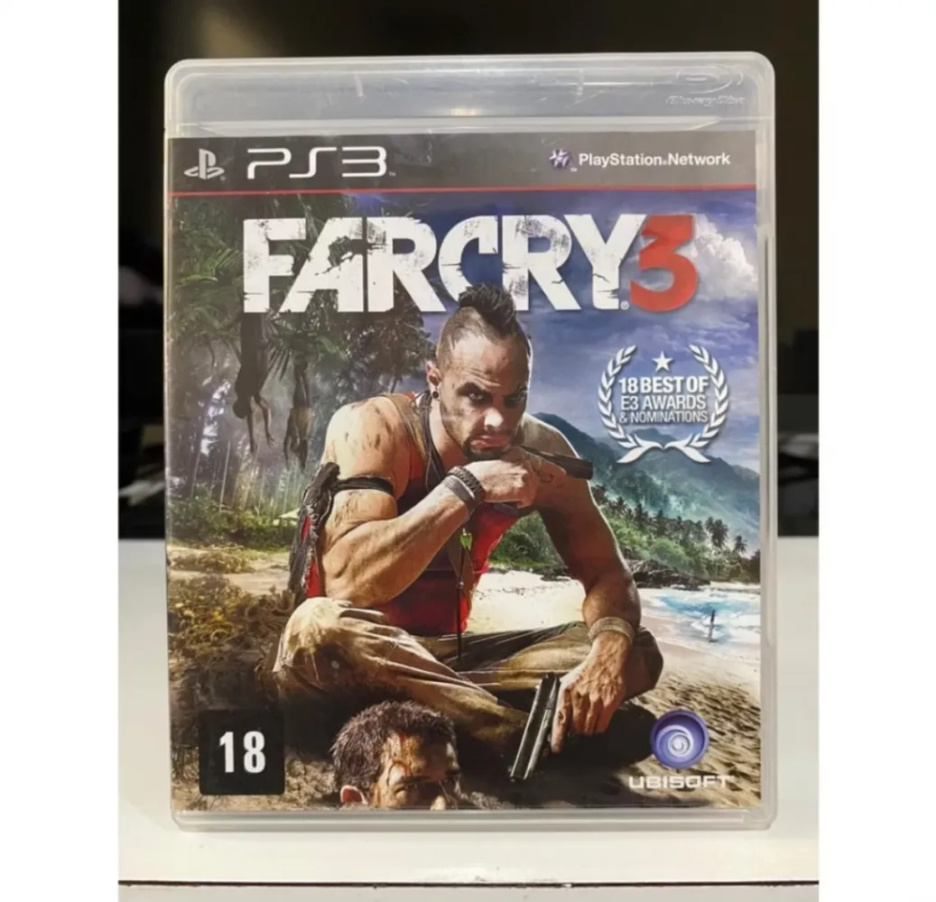 Far Cry 3 jogo mídia física ps3 