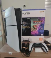 Console PS5 Slim 1TB Digital Edition - Branco  ENVIO IMEDIATO