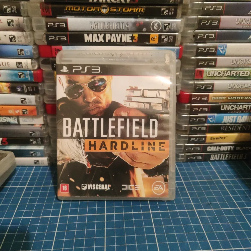 Battlefield Hardline jogo mídia física ps3 