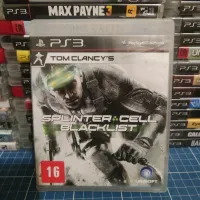 Splinter Cell Blacklist jogo mídia física ps3 
