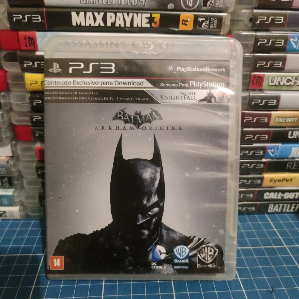Batman Arkham Origins jogo mídia física ps3  Imagem