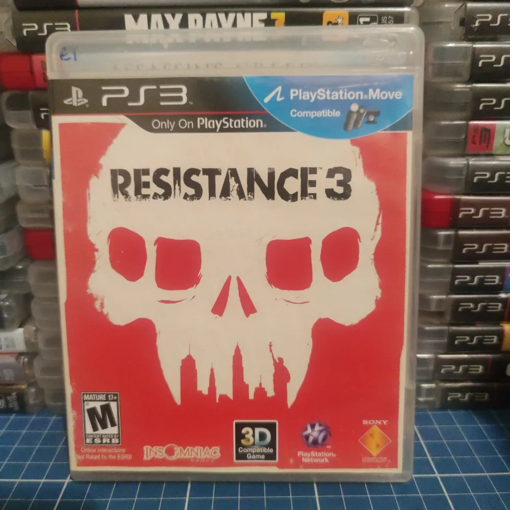 Resistance 3 jogo mídia física ps3 