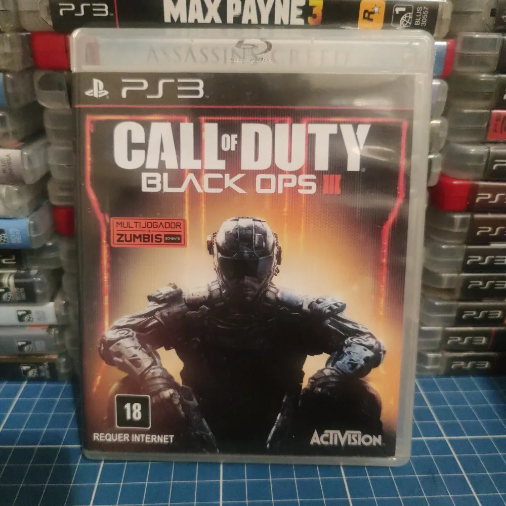 Call of Duty Black Ops 3 jogo mídia física ps3  Imagem