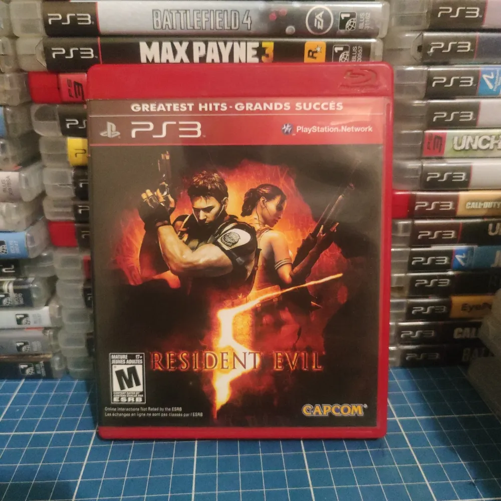 Resident Evil 5 jogo mídia física ps3  Imagem