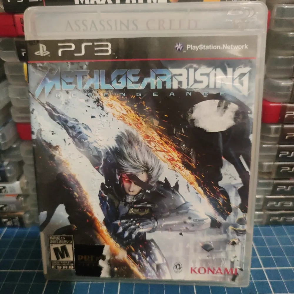 MetalGear Rising  jogo mídia física ps3  Imagem