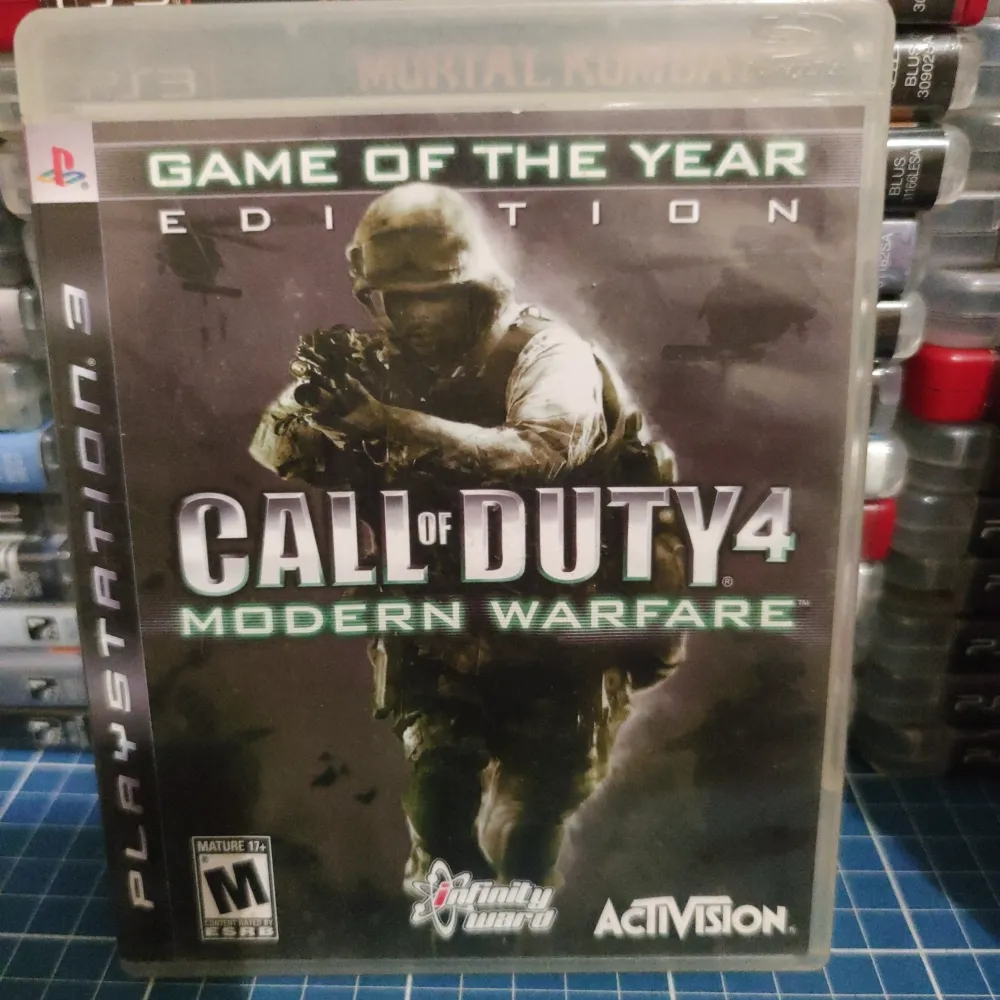 Call of Duty Modern Warfare 4 jogo mídia física ps3 