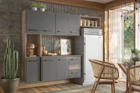 Cozinha Suspensa Juliete 1,80