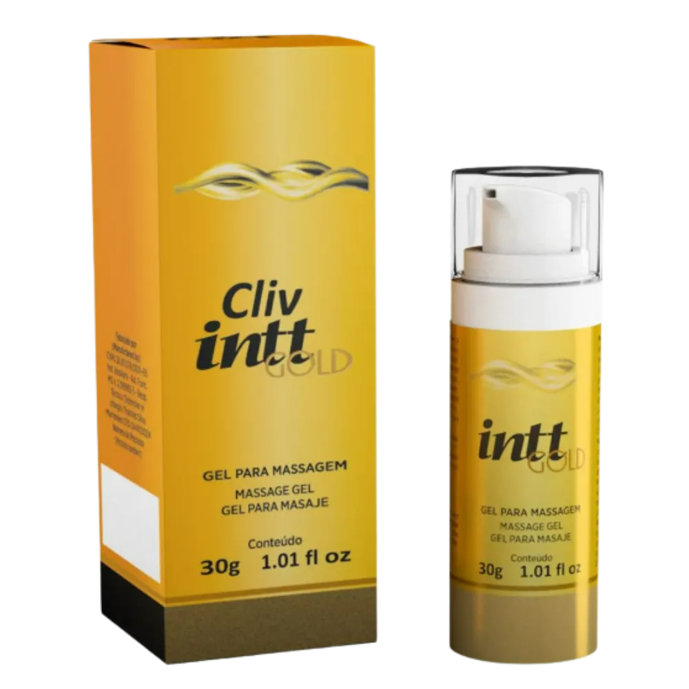 Gel Facilitador Anal Cliv Gold 30g