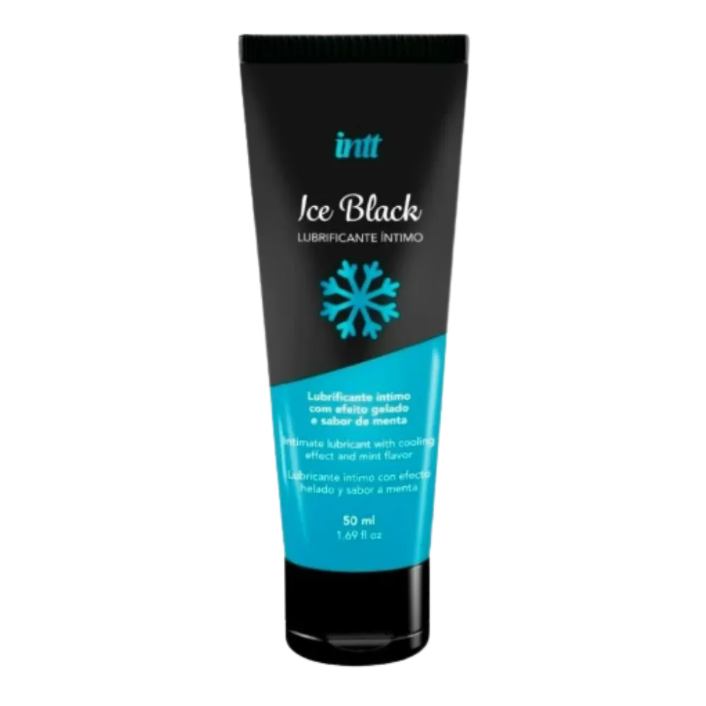  Lubrificante Íntimo Beijável Ice Black Menta a Base D`água 50ml