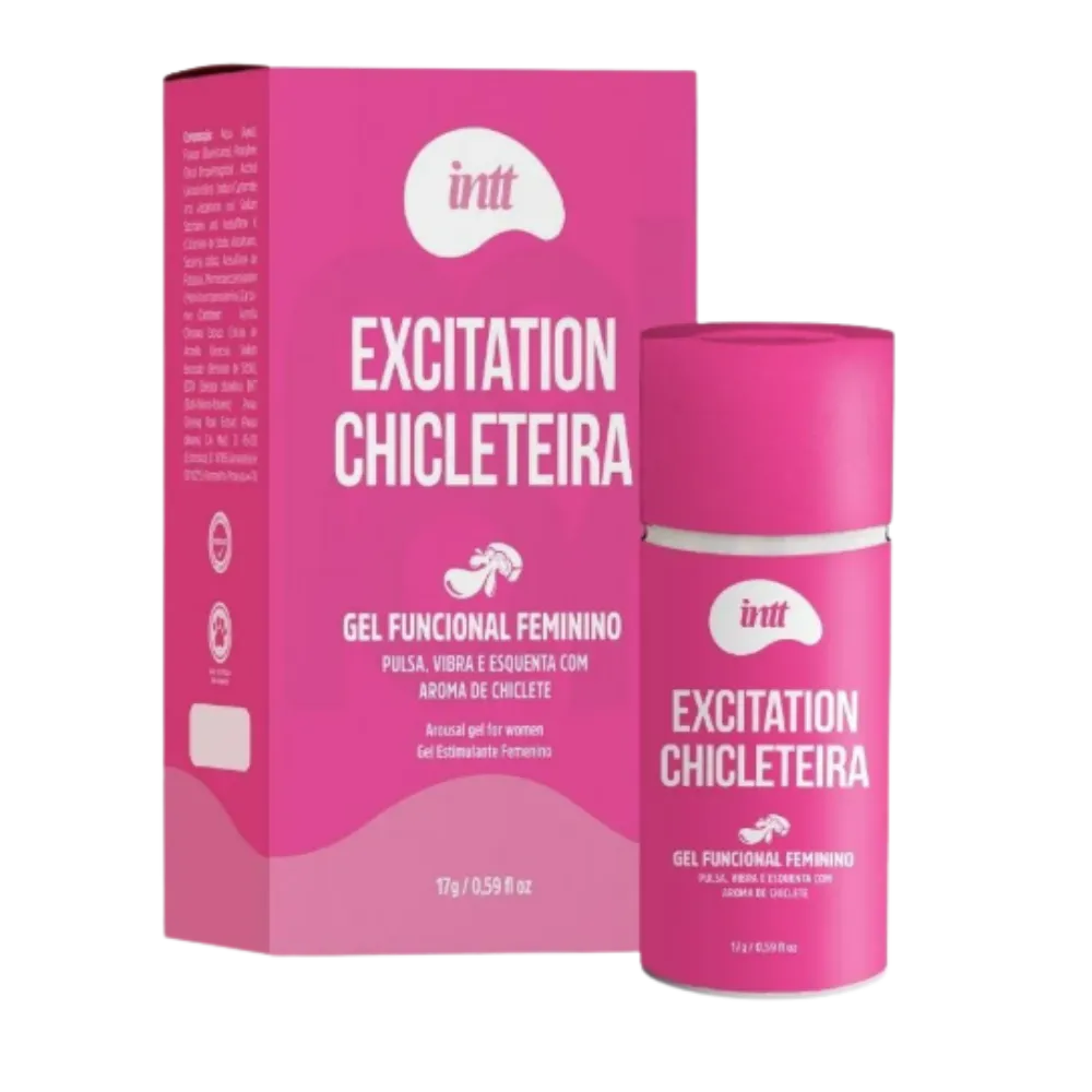 Excitante Feminino Excitation Chicleteira  Com Aroma De Chiclete 17G