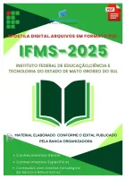  Apostila IFMS Técnico Tecnologia da Informação 2025