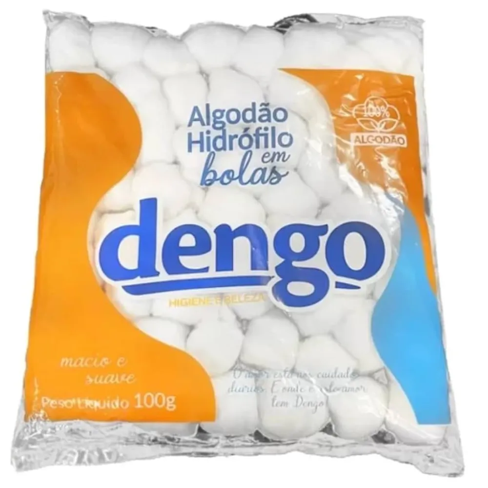 Algodao Bolinha 100g DENGO Imagem