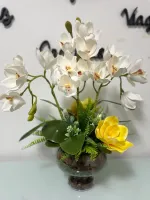 Arranjo Orquídea Branca - Foto 2