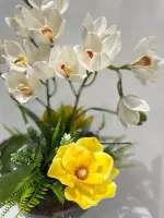 Arranjo Orquídea Branca - Foto 6