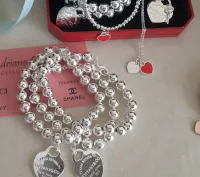 Pulseira de contas grandes Tiffany&Co  - Foto 2