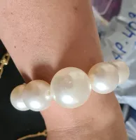 Pulseira de pérolas Maxi 