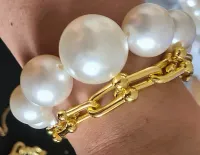 Pulseira de pérolas Maxi  - Foto 3