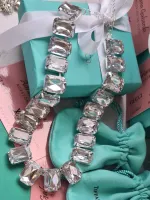 Colar cristais retangulares Swarovski.  - Foto 4