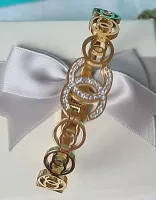 Bracelete Chanel logos redondas.  - Foto 2