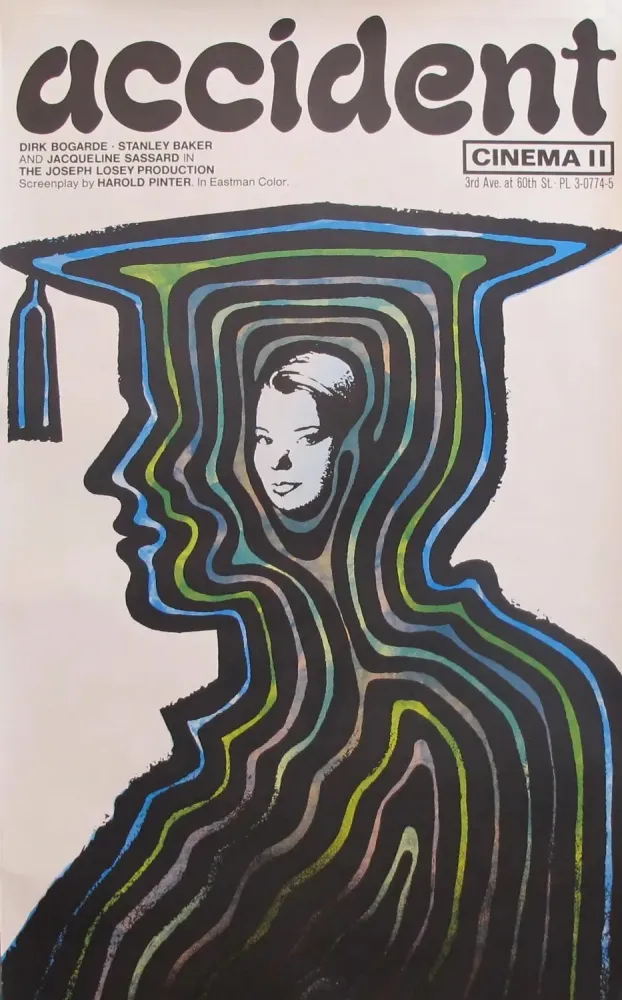 Estranho Acidente (1967) Joseph Losey DVD - legendas em português