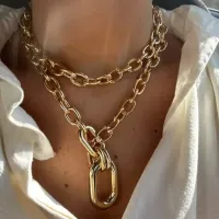 Colar Duplo ÔMEGA 