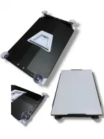 Suporte Case Veicular Para Antena Starlink Gen3 C/4 Ventosas TROLLER DEFENDER MOTOR-HOME, MAQUINAS AGRICOLA ETC.. - Foto 6