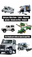 Suporte Case Veicular Para Antena Starlink Gen3 C/4 Ventosas TROLLER DEFENDER MOTOR-HOME, MAQUINAS AGRICOLA ETC.. - Foto 7
