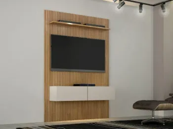 Painel Home Suspenso curitiba 1.33 tv até 50 Sem Led