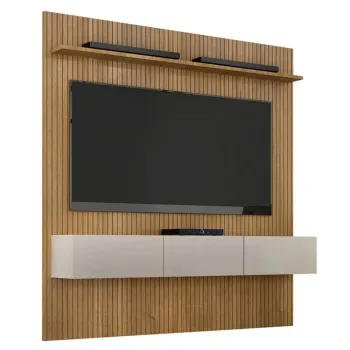 Painel Home Suspenso Curitiba 1.79 largura TV ate 75 Sem Led