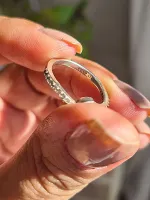 Anel corações invertidos PANDORA  - Foto 4
