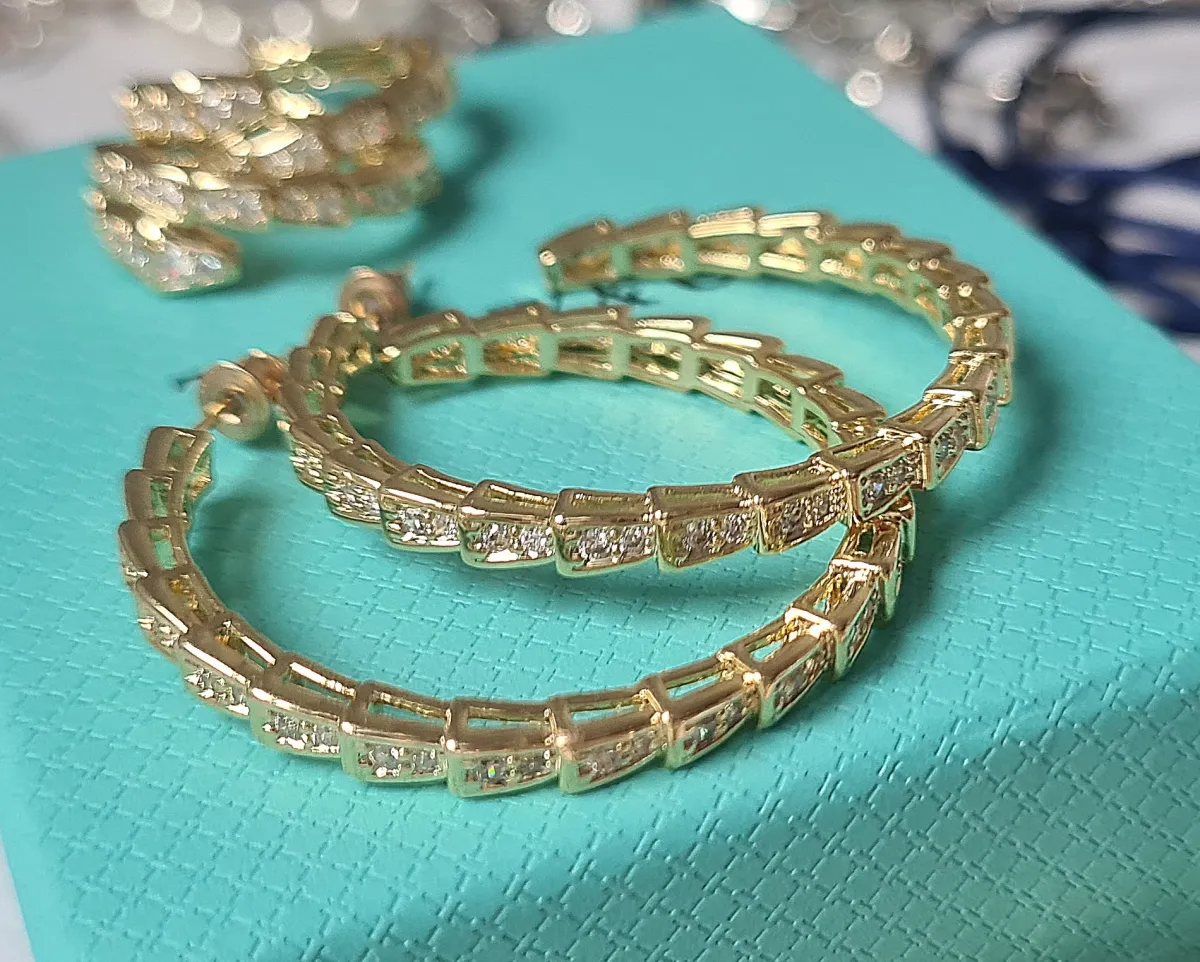 Brinco Serpenti Bulgari 