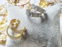 Brinco argola FENDI  - Foto 3