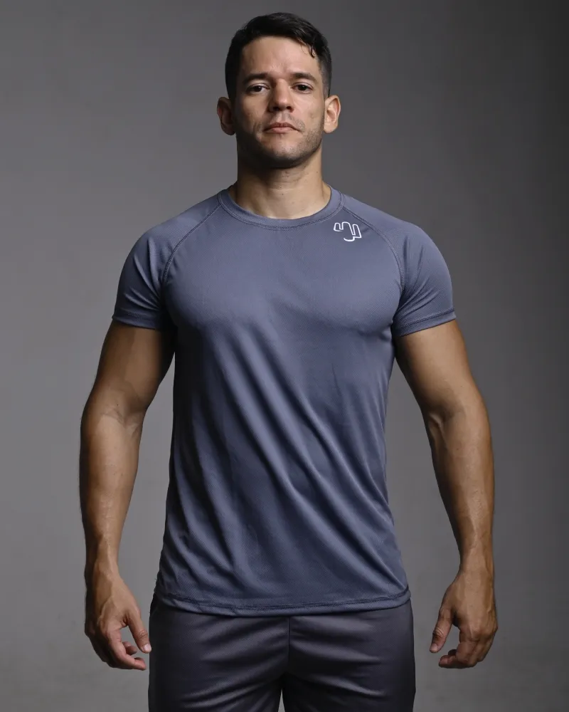 CAMISETA EXPERIENCE TRAINING CINZA