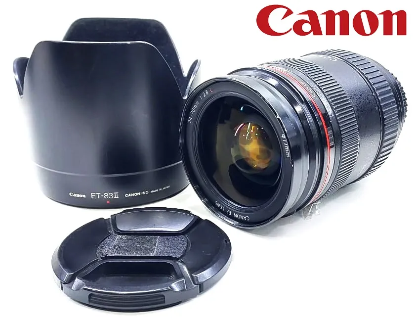 Lente Canon EF 24-70mm f/2,8L USM   - Usada  - vendida