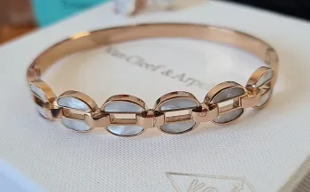 Bracelete Michael Kors rosê e madrepérola.  - Foto 2