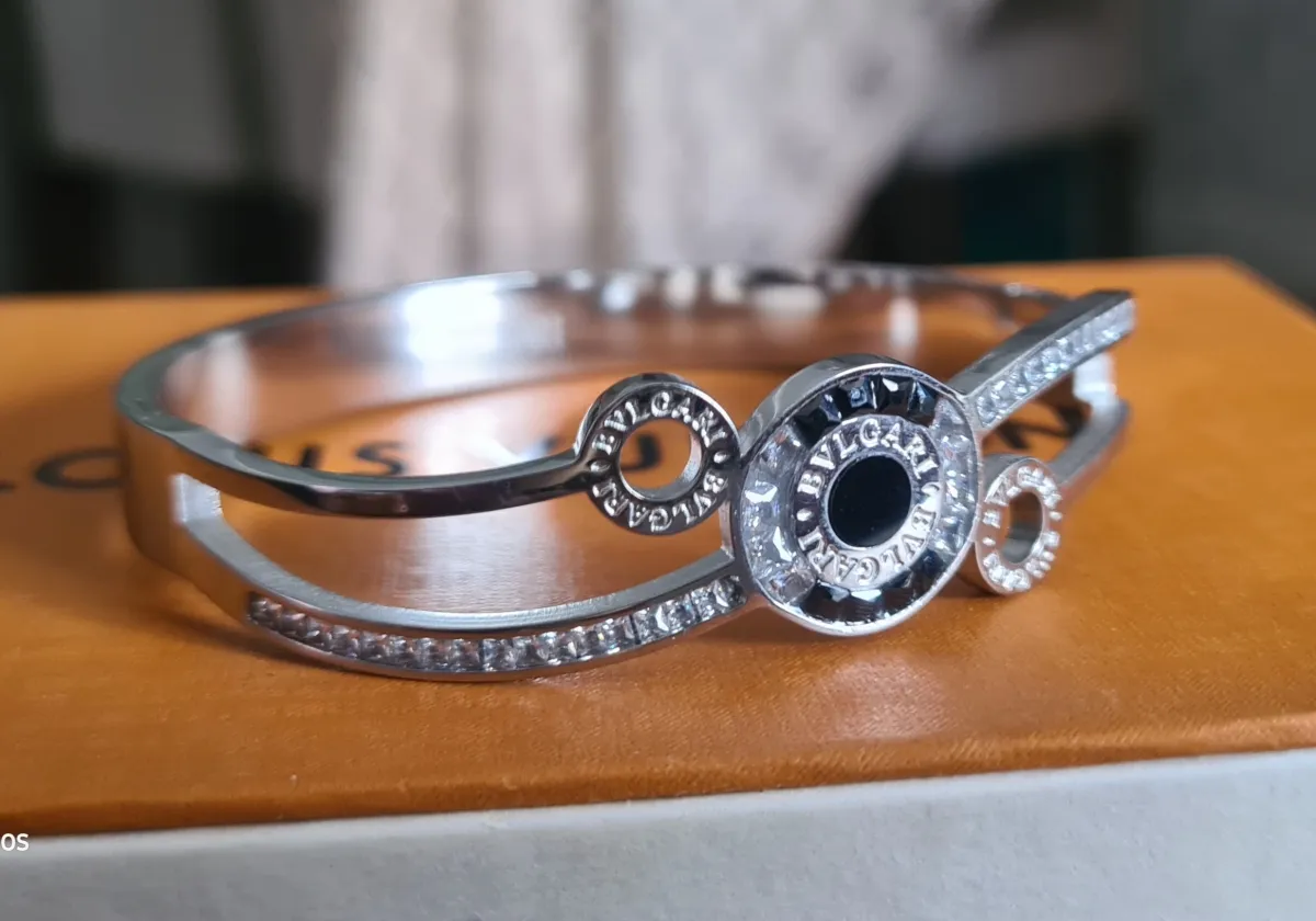 Bracelete Bulgari 3 esferas 