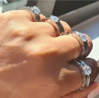 Anel B. zero brilhante.  - Foto 4