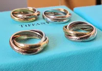 Anel Trinity três cores Cartier  - Foto 2