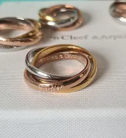 Anel Trinity três cores Cartier  - Foto 4