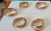 Anel Trinity três cores Cartier  - Foto 8
