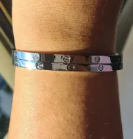 Bracelete love 0,4 cm espessura.  - Foto 2