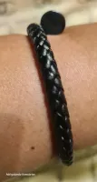 Bracelete Juste Un Clou couro  - Foto 3