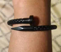 Bracelete Juste Un Clou couro  - Foto 6