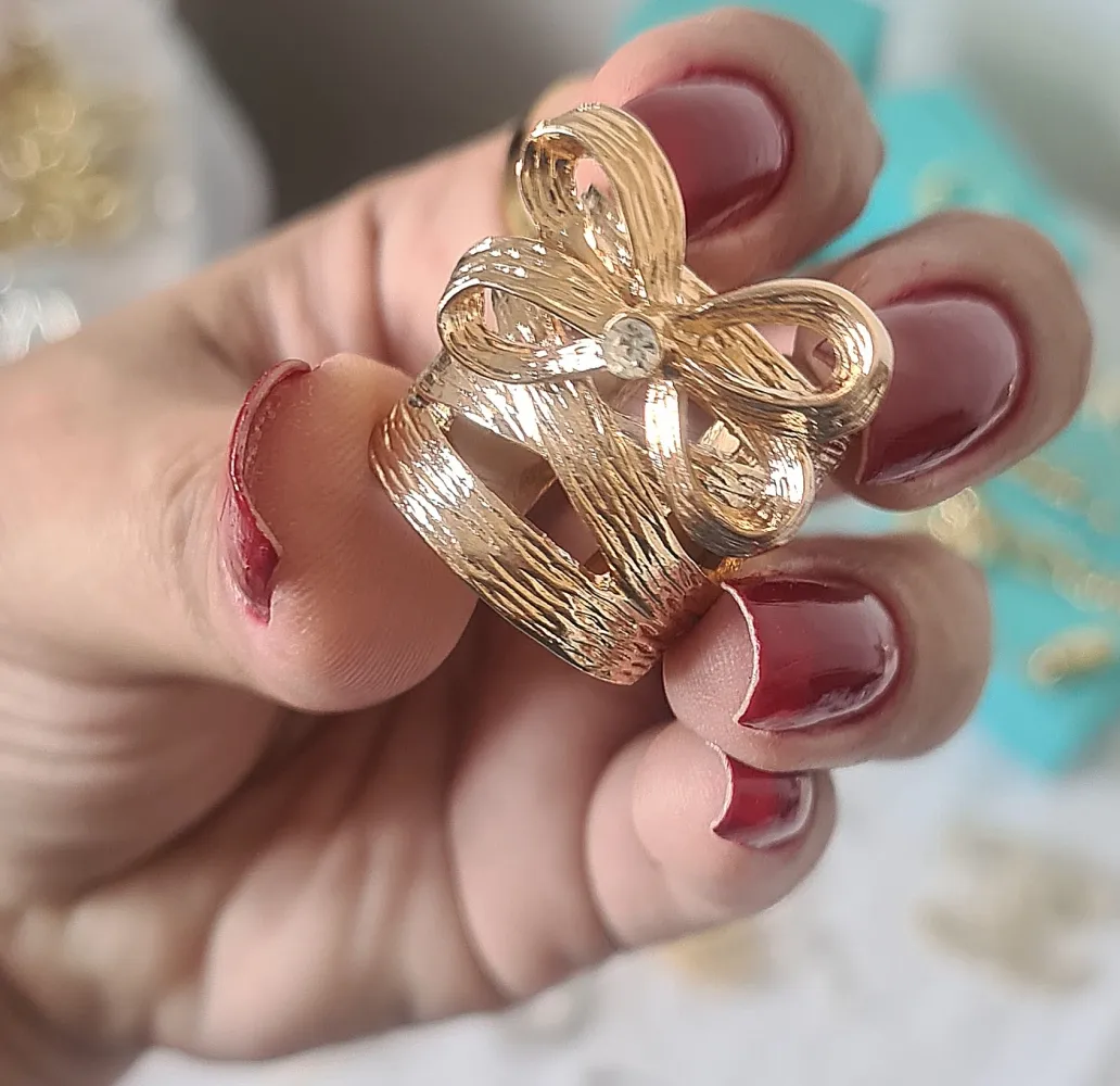 Anel ajustável Laço duplo  Imagem