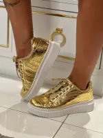 Tênis Bloquinho Gold - Foto 2