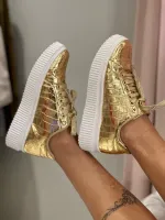 Tênis Bloquinho Gold - Foto 3